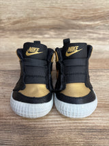 Air Jordan 1 Retro High OG 'Black Gold' Crib Booties sz 2c