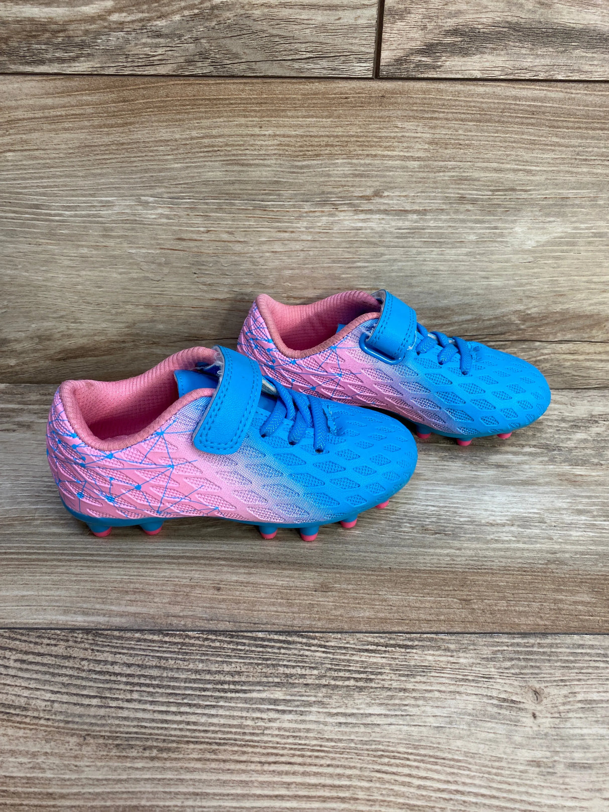 Brooman Kids Firm Ground Soccer Cleats Pink sz 9c - Me n Mommy To Be