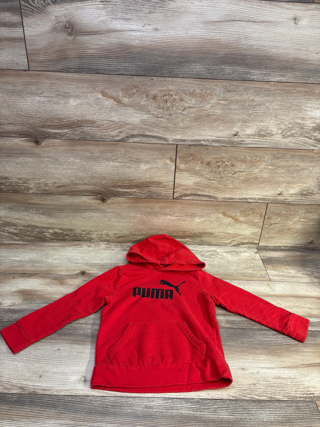 Puma Pullover Hoodie Red sz 4T