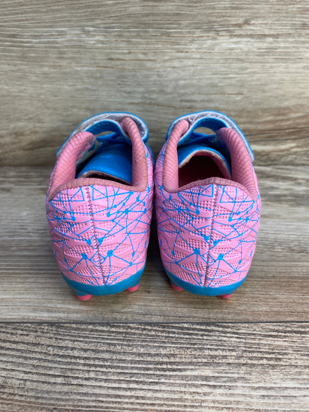 Brooman Kids Firm Ground Soccer Cleats Pink sz 9c - Me n Mommy To Be