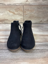 NEW Cat & Jack Penelope Zipper Booties Black sz 7c