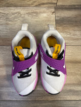 Nike Team Hustle D 12 Sneakers White/Purple sz 11c