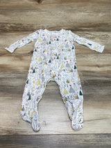 Magnetic Me Silent Night Modal Footie White sz 3-6m - Me n Mommy To Be