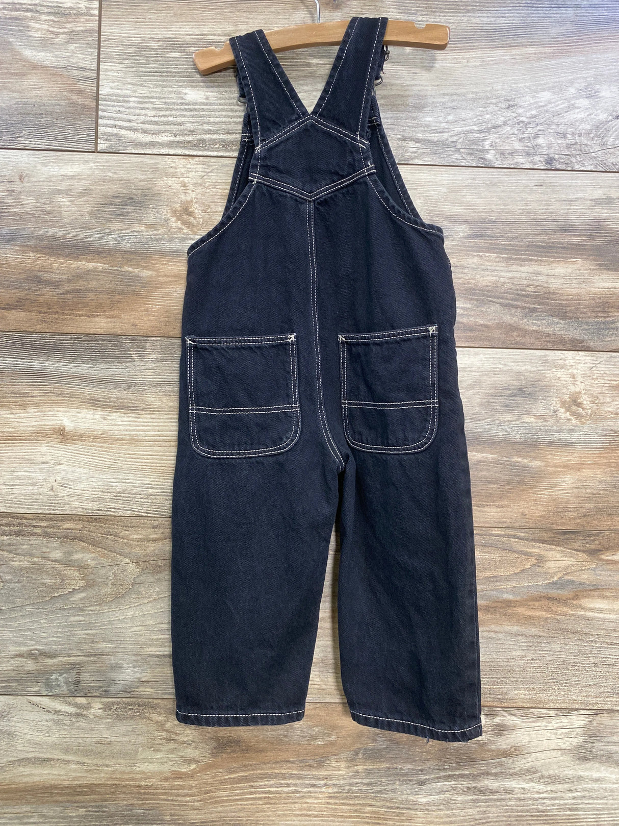 Zara Denim Overalls Black sz 12-18m