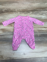 Cat & Jack Floral Henley Coverall Pink sz Newborn