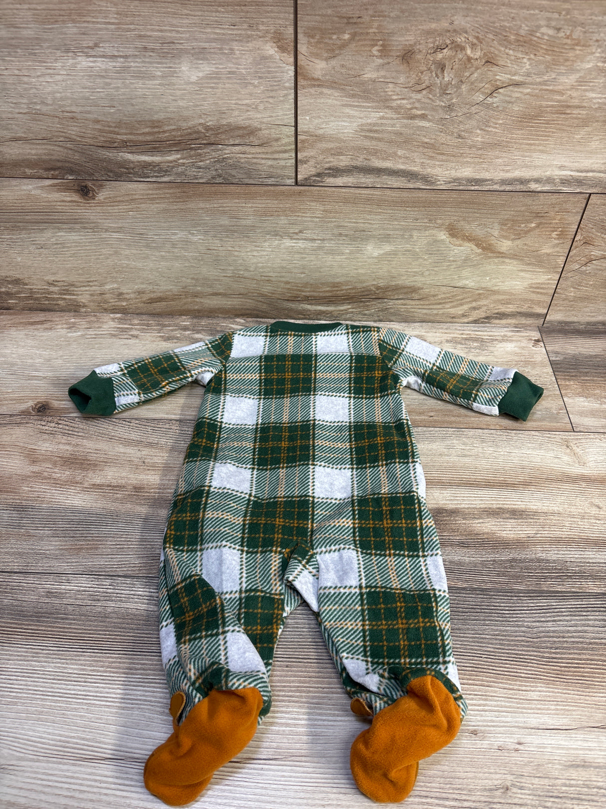 Carter's Blanket Sleeper Green sz 3m
