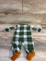 Carter's Blanket Sleeper Green sz 3m