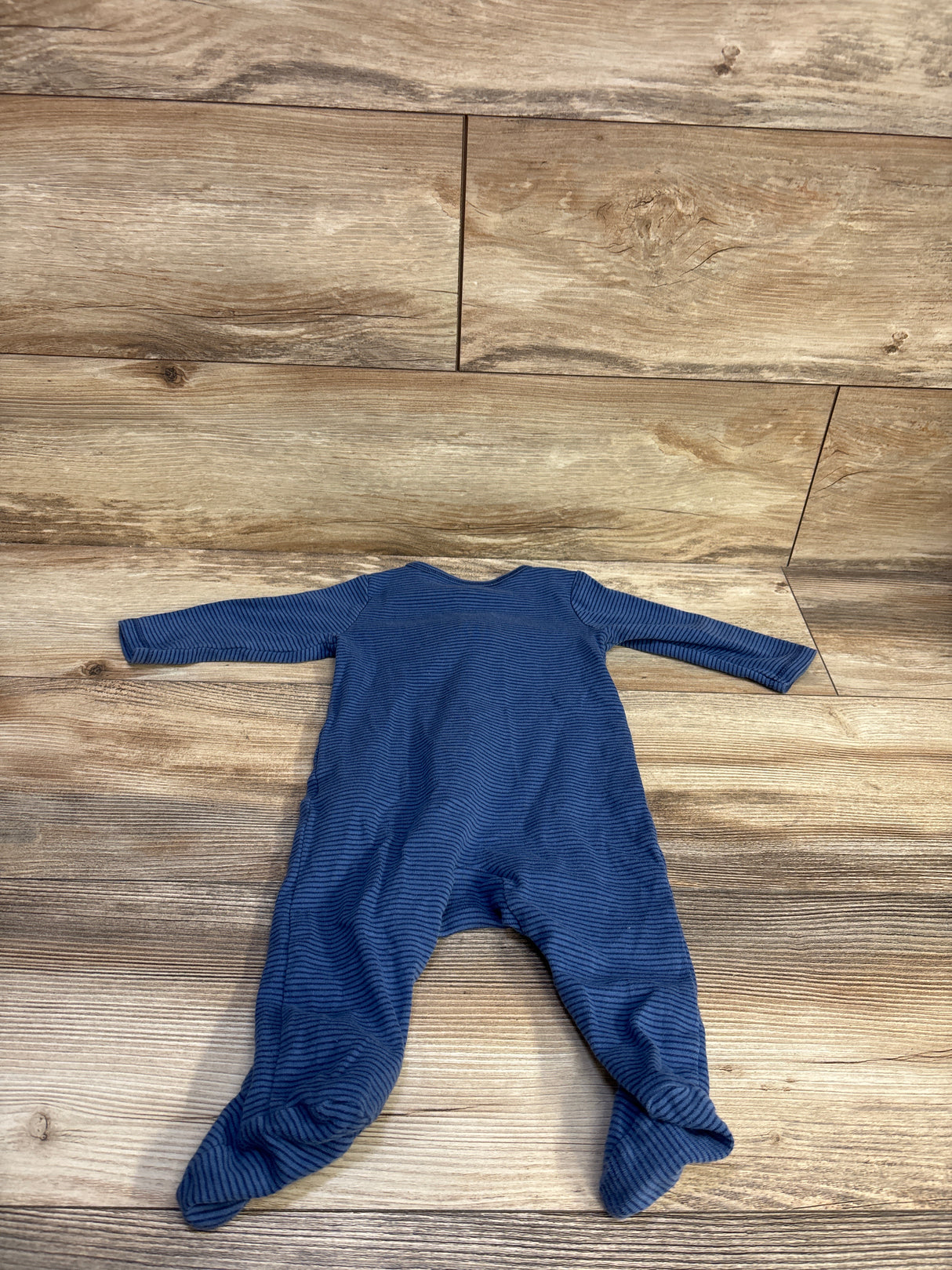 Just One You Striped Sleeper Blue sz 6m
