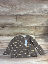 NEW Old Navy Long Sleeve Shirt Green sz 5T