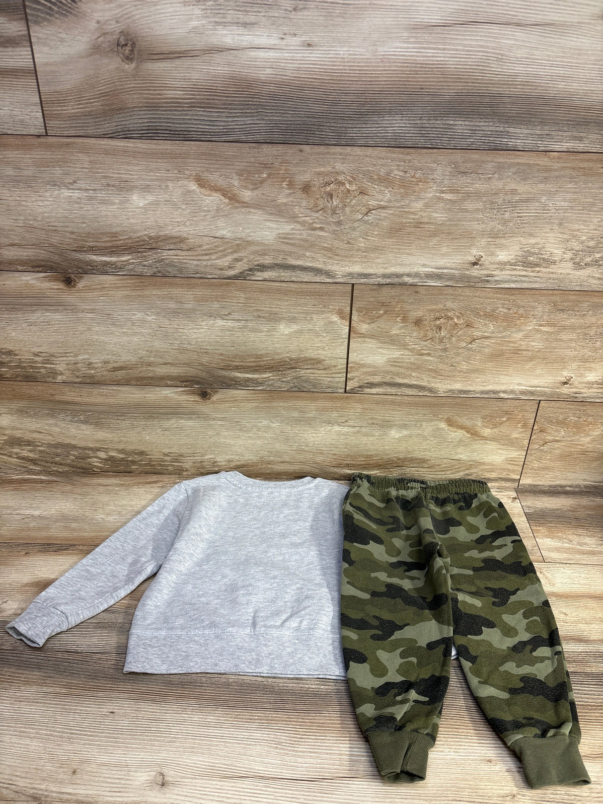 Champion 2pc Pull Over Sweater & Jogger Set Grey sz 4T