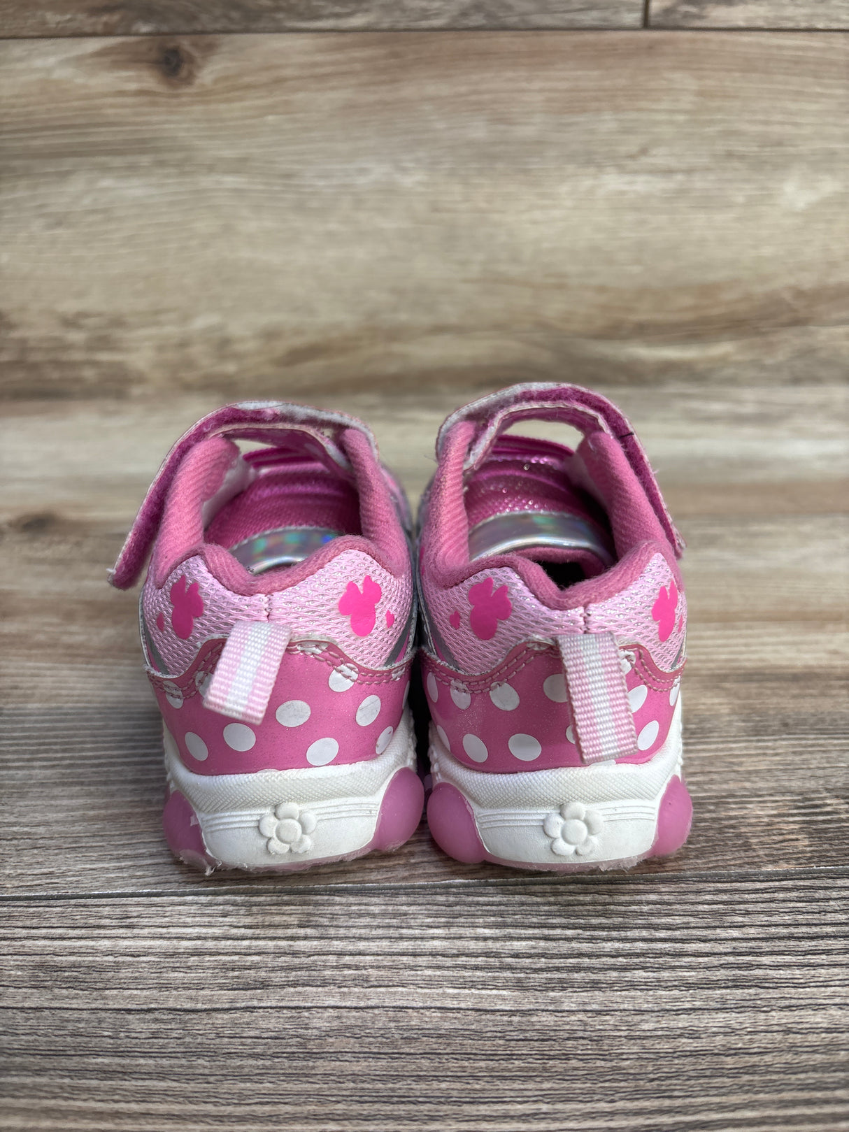 Minnie Mouse Light-Up Sneakers, Pink sz 9c