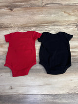 Jordan 2pk Bodysuit Set Black sz 12m