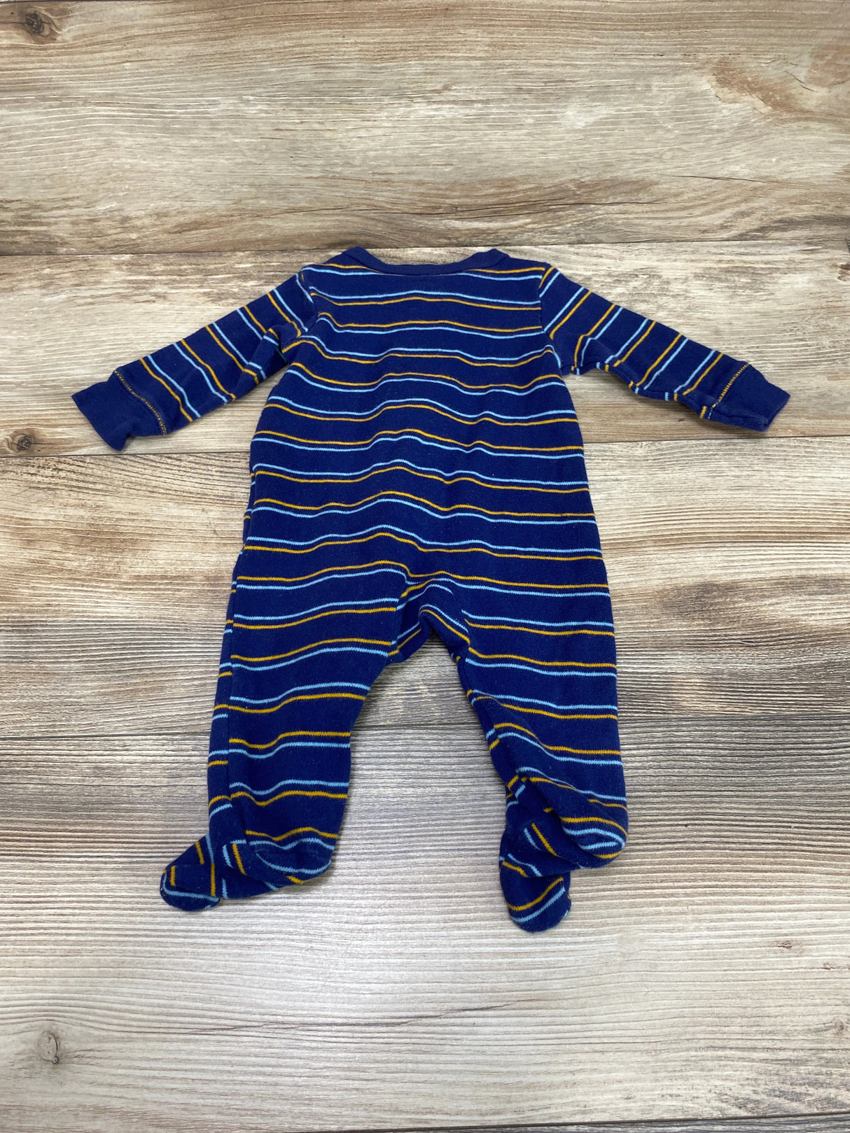 Carter's Striped Sleeper Navy sz 3m