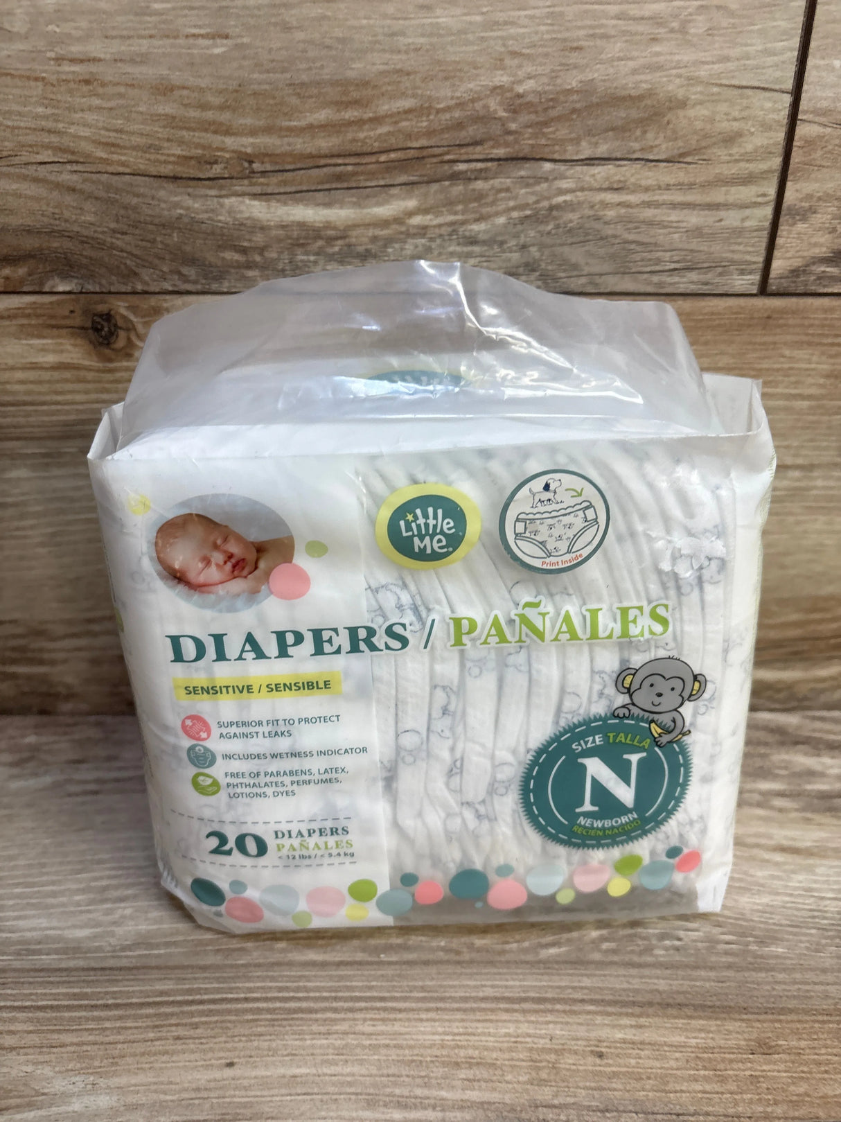 NEW Little Me Diapers Size Newborn 20ct - Me n Mommy To Be
