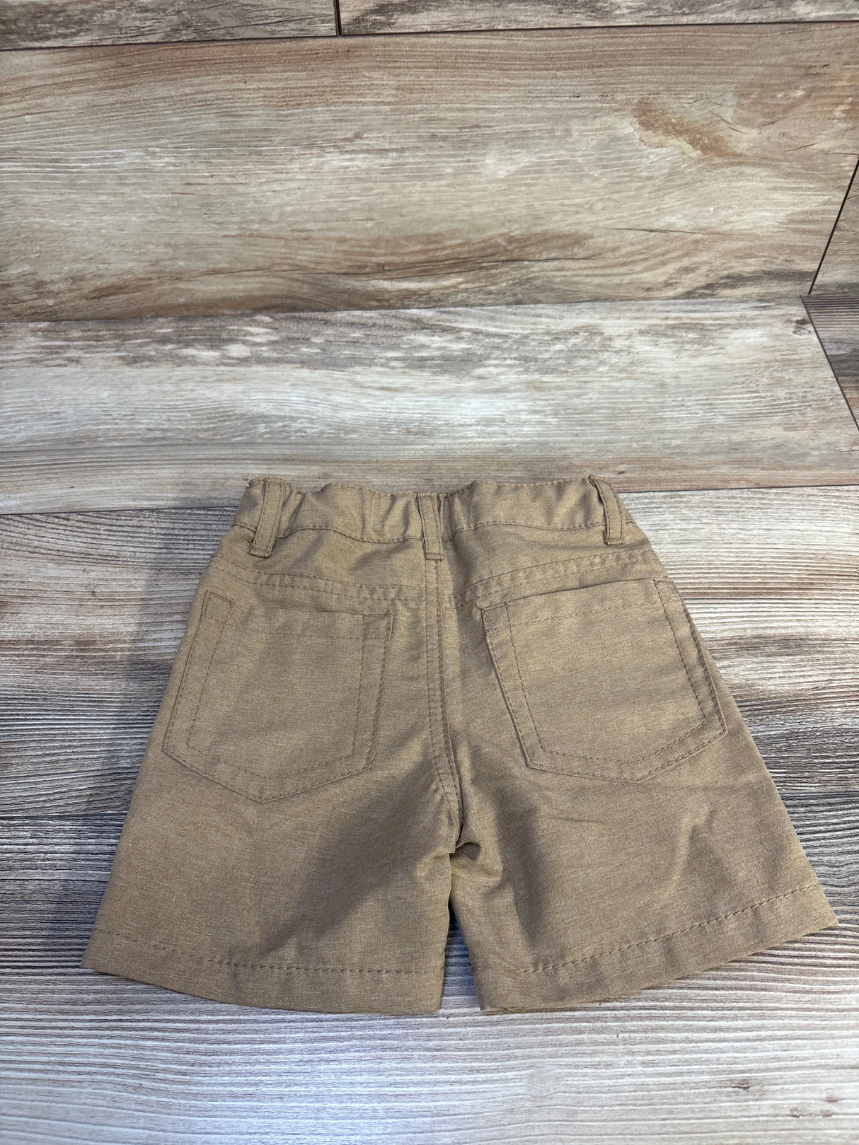 Cat & Jack Quick Dry Chino Shorts Tan sz 2T