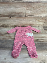 Carter's Polka Dot Snap Sleeper Pink sz 6m