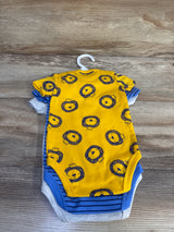 NEW Hola Mundo! by Baby Views 3pk Bodysuits Grey sz 3-6m
