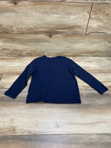 Old Navy Solid Shirt Navy sz 4T