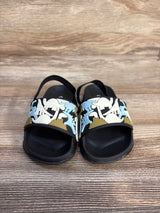 Cozy Cub Dinosaur Slide Sandals Black sz 6.5c