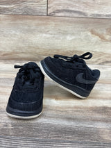 Nike Force 1 LV8 Style TD 'Black Corduroy' Sneakers sz 4c