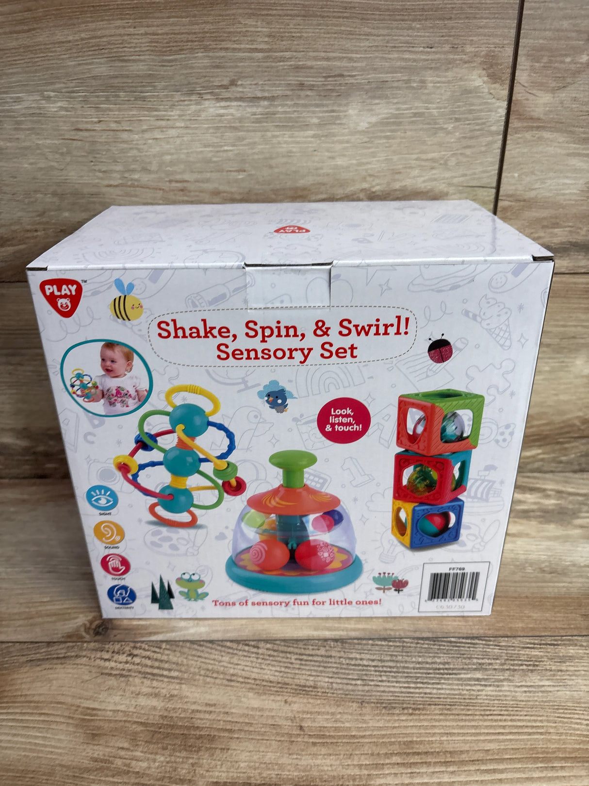 NEW Play Shake, Spin & Swirl! Sensory Set