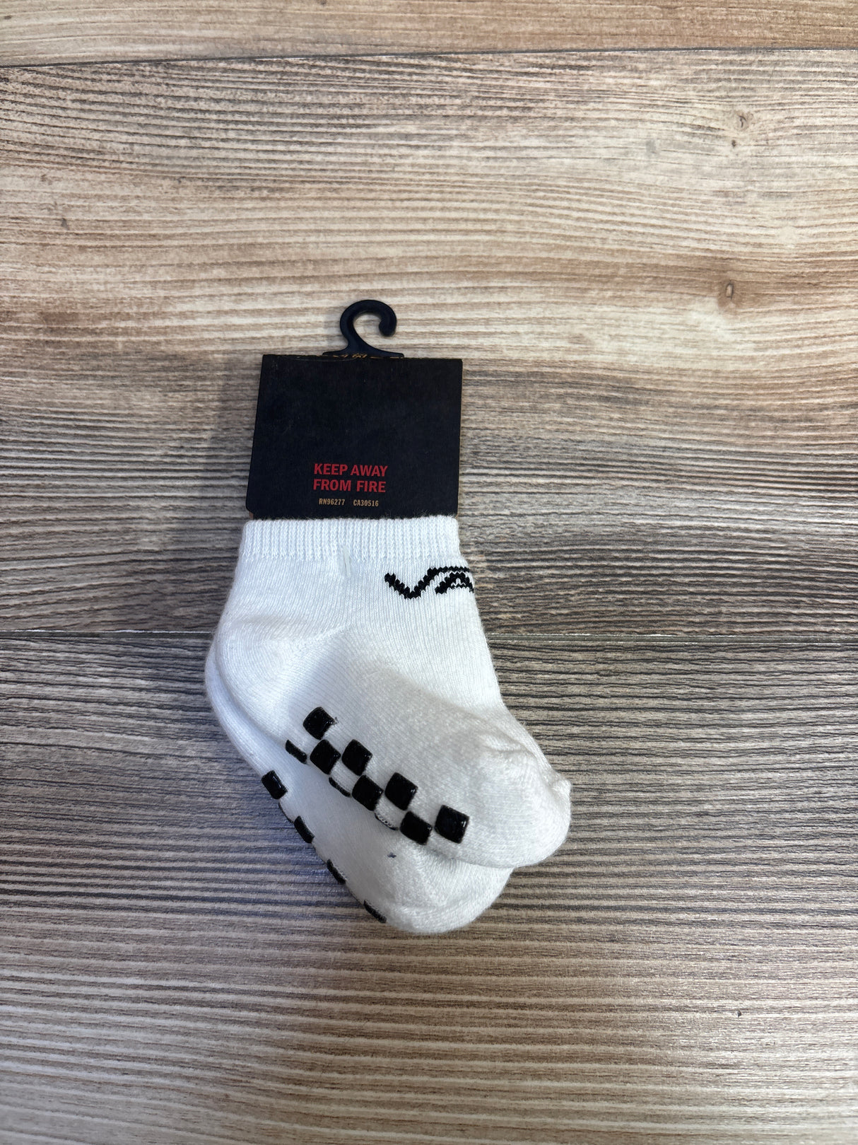 NEW Vans Drop V Socks, White sz 0-12m