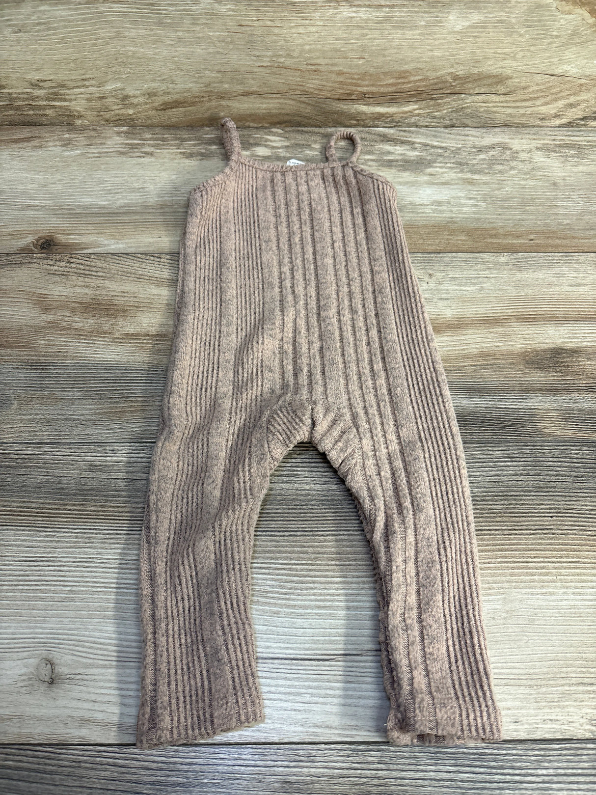 Shein Ribbed Romper Brown sz 6-9m - Me n Mommy To Be