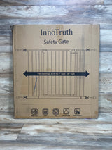 NEW InnoTruth 28.9-42.1" Wide Baby Gate for Stairs, 30" Tall Black