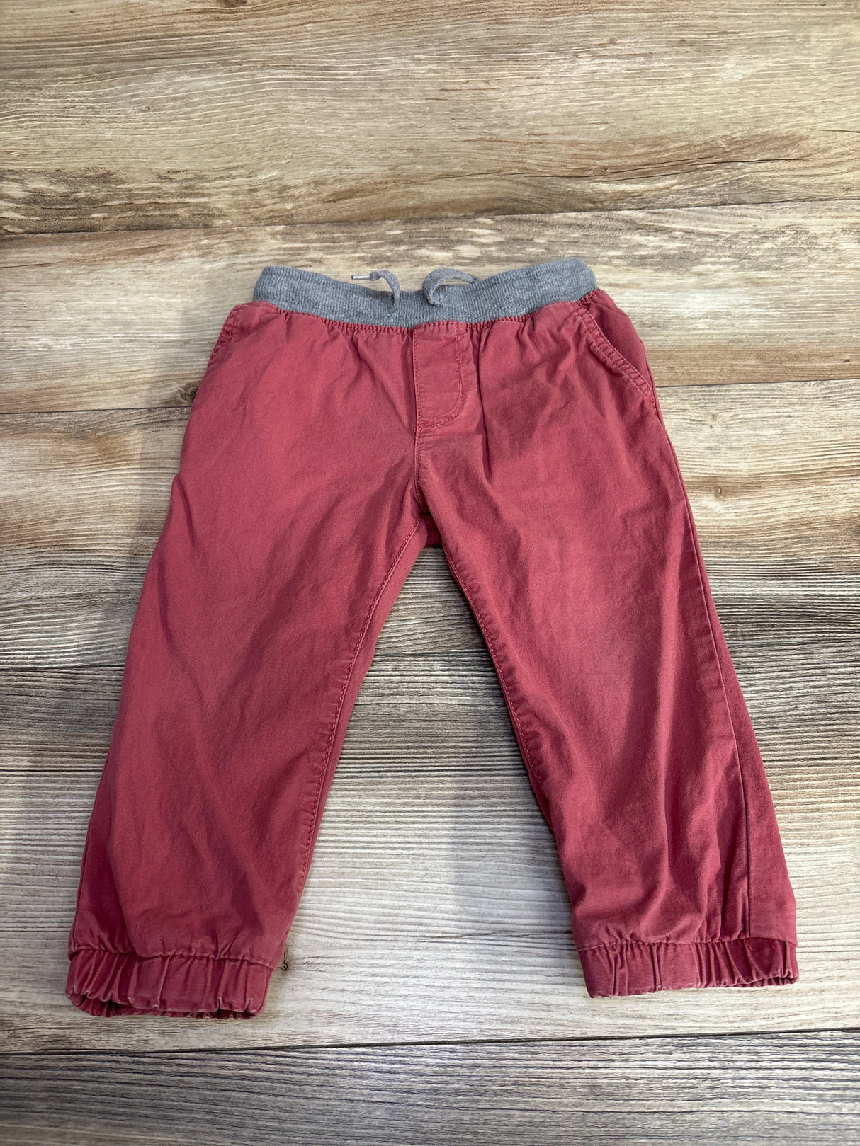 OshKosh Pull On Joggers Red sz 24m