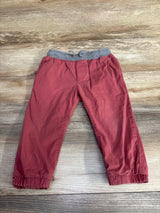 OshKosh Pull On Joggers Red sz 24m