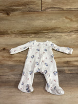 Simple Joys Waffle Knit Sleeper White sz Preemie