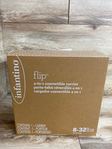 NEW Infantino Flip 4-In-1 Convertible Baby Carrier 8-32lbs