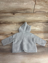 Baby Gap Chunky Knit Bear Garter Cardigan Tan sz 3-6m