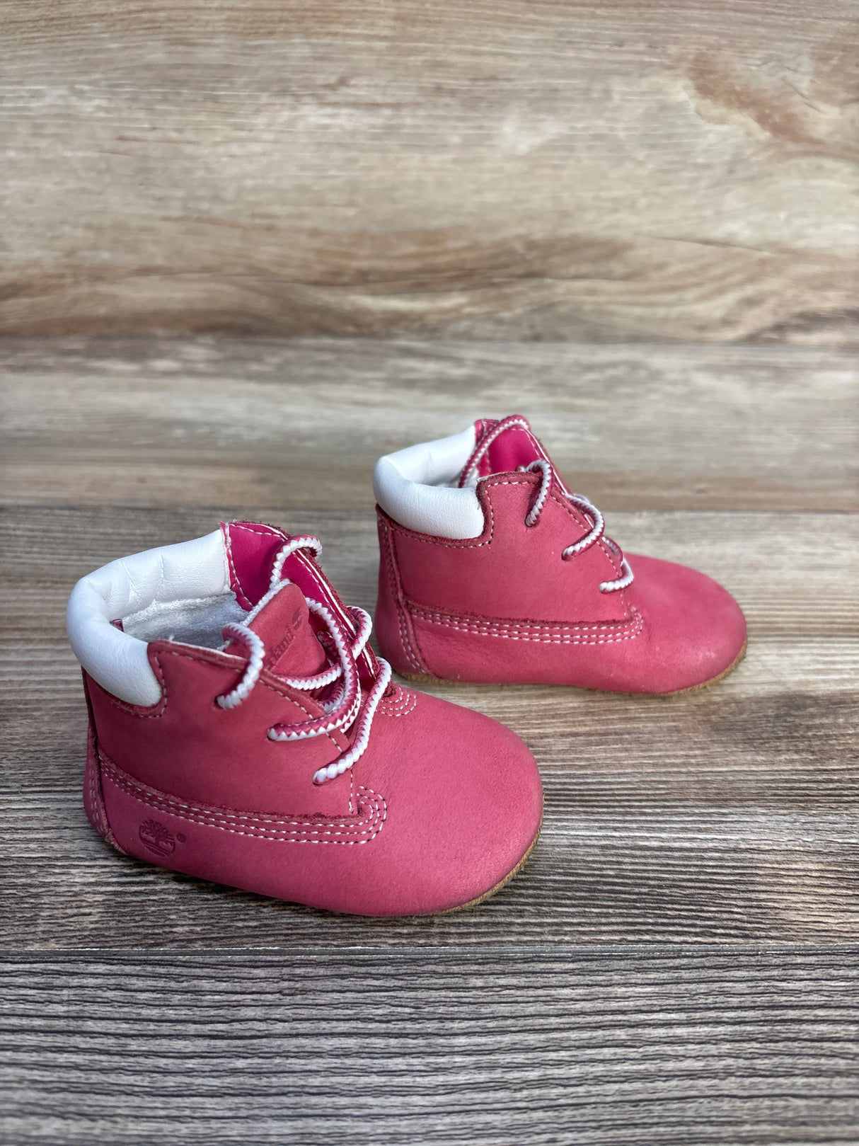 Timberland Crib Booties, Pink sz 1c