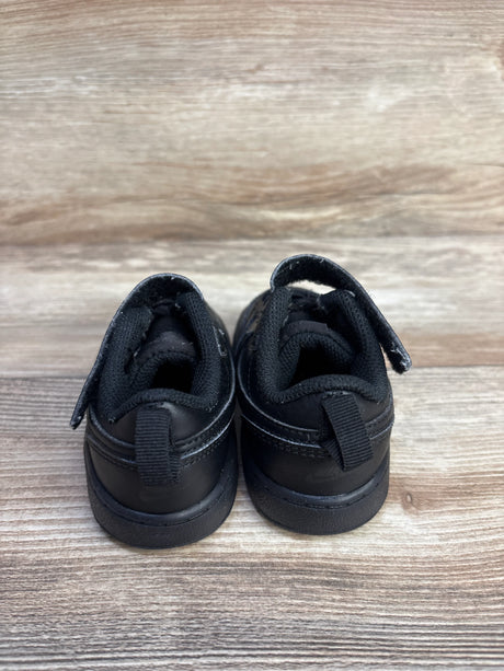 Nike Court Borough Low 2 TD 'Triple Black' Sneakers sz 5.5c - Me n Mommy To Be