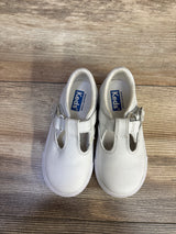 Keds Kids Daphne Leather Sneakers White sz 7c