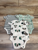 Member's Mark 3pk Organic Bodysuits Ivory sz 24m
