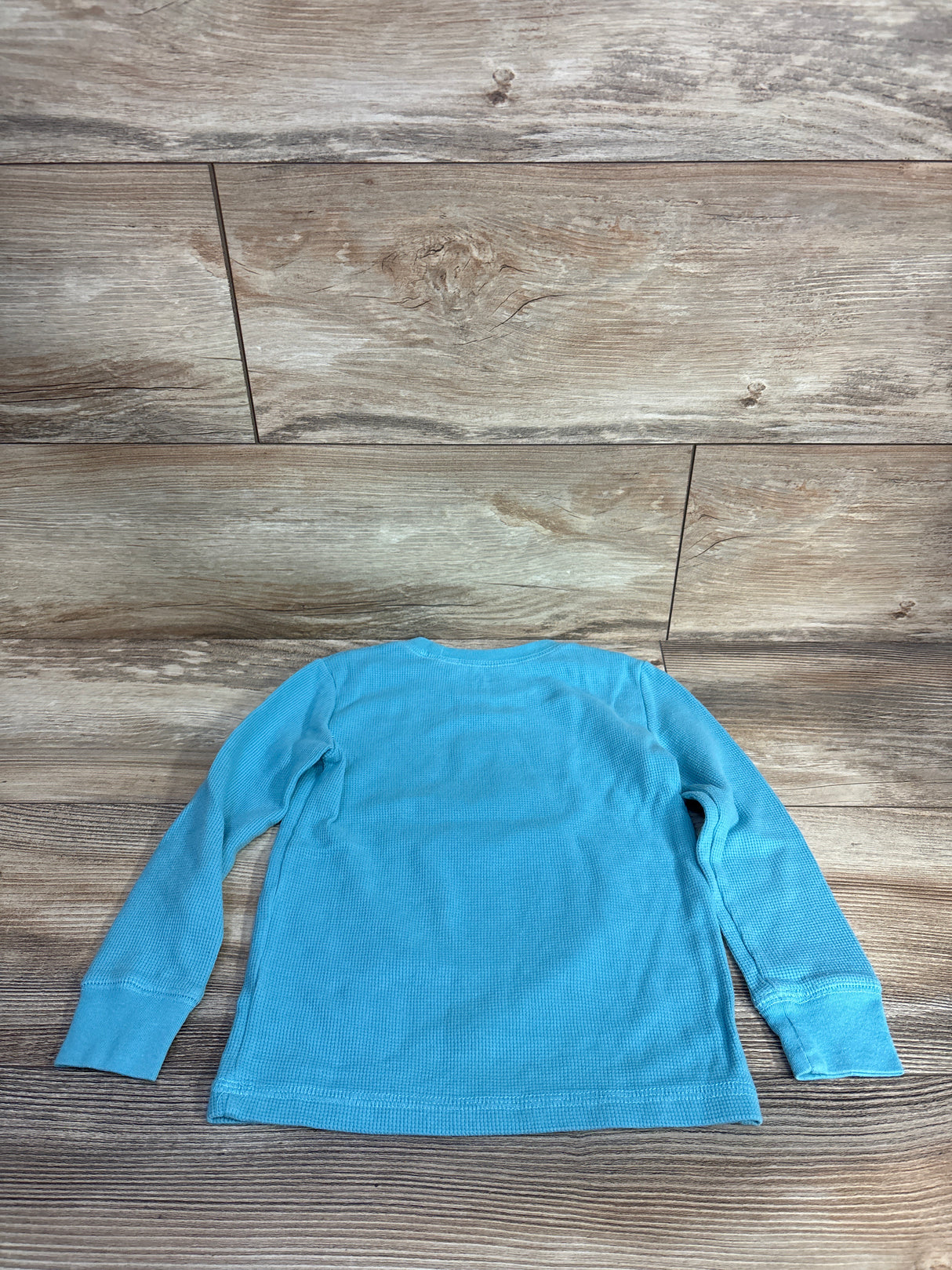Disney x Jumping Beans Waffle Knit Mickey Mouse Shirt Blue sz 3T