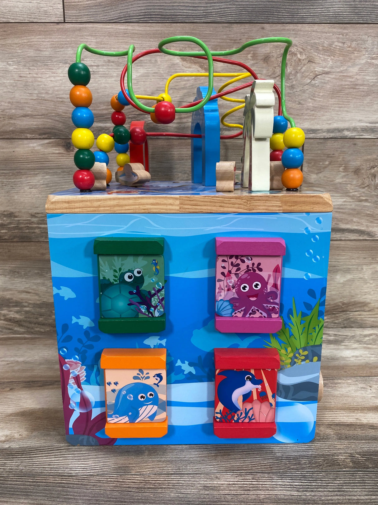 Under The Sea Adventures, Deluxe Activity Wooden Maze Cube