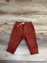 Cat & Jack Ottoman Knit Joggers Fiery Brown sz 12m