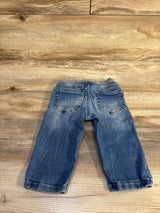 Cat & Jack Drawstring Straight Jeans Blue sz 12m
