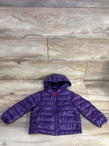 Primary Baby Lightweight Puffer Jacket in Grape sz 18-24m