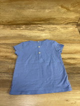 Ralph Lauren Cheerleader Bear Shirt Blue sz 9m