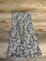DKNY Floral Flare Leggings Beige sz 4T