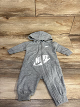 Nike Play All Day Hooded Coverall in Grey sz 6m