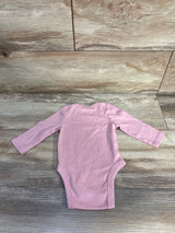 Jumping Beans Grandma's Favorite Floral Bodysuit Pink sz 6m