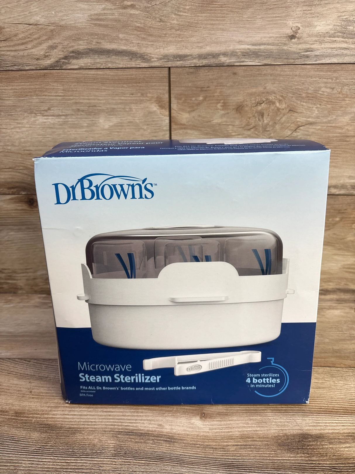 NEW Dr. Brown's Microwave Steam Sterilizer