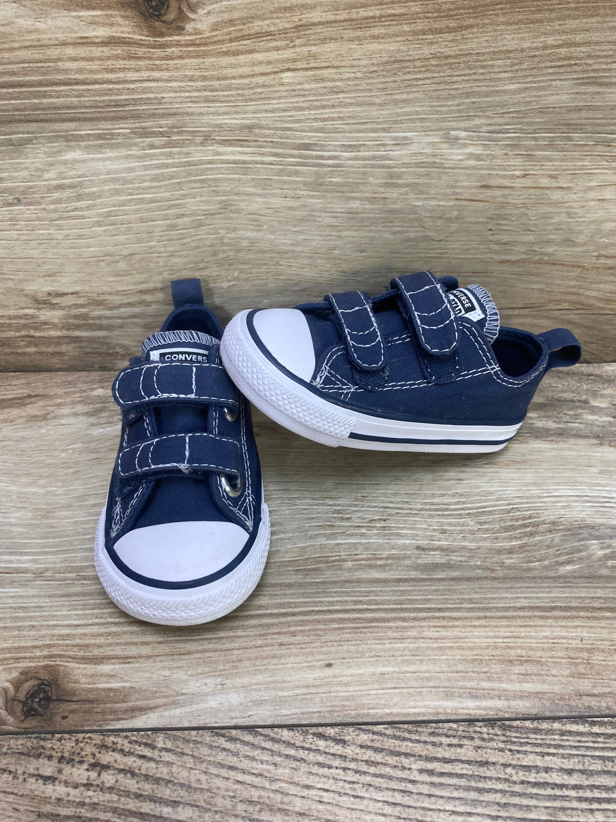 Converse Chuck Taylor All Star 2V Toddler Ox Blue Sz 5c