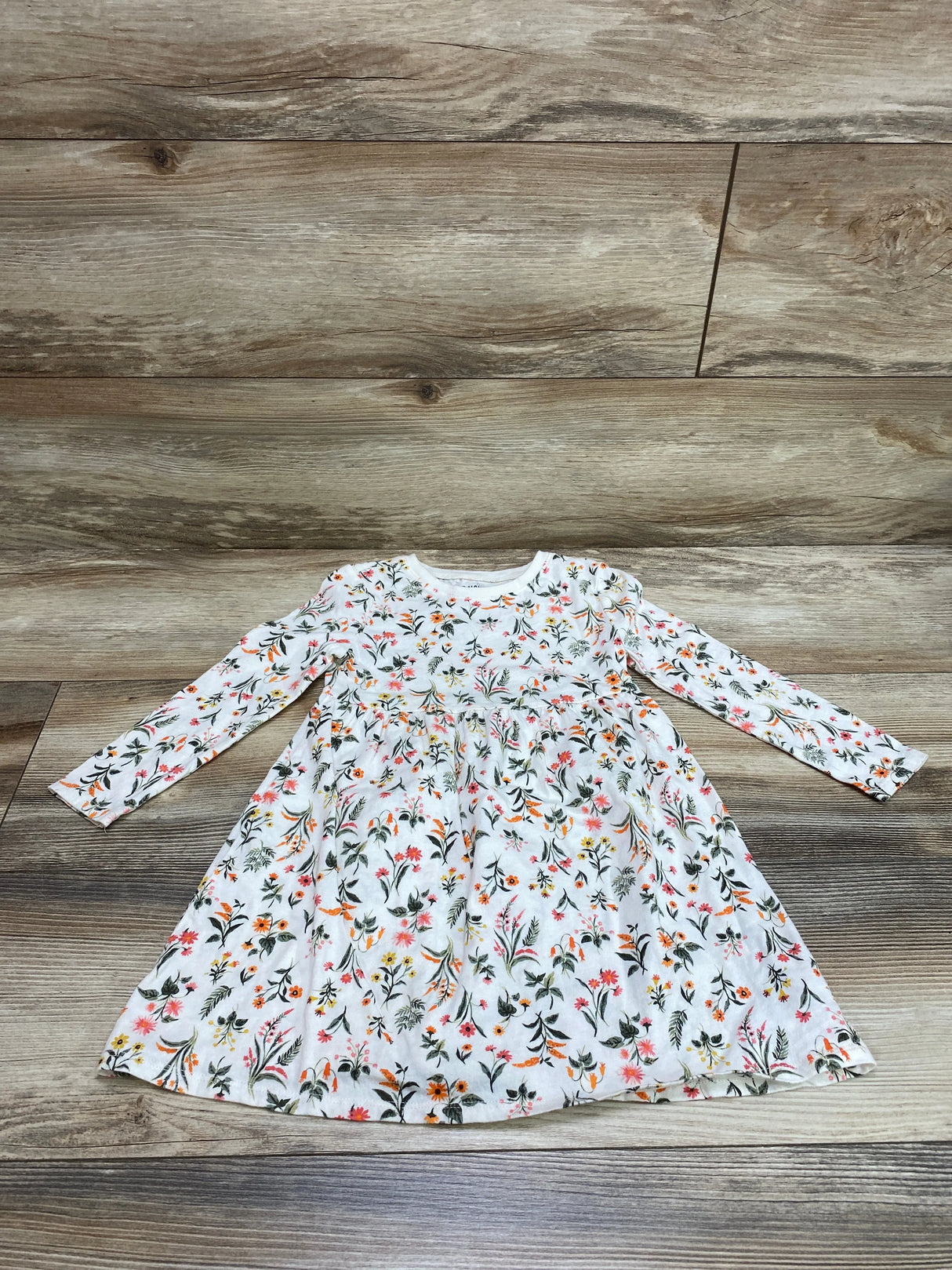 Old Navy Floral Dress White sz 4T