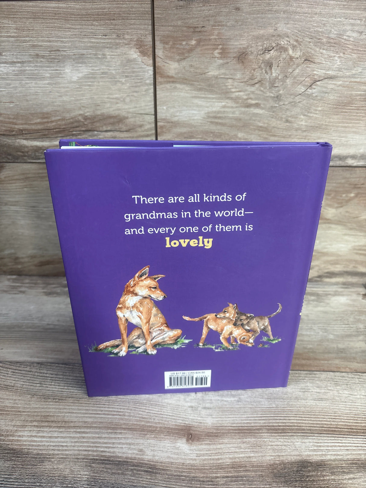 Grandmas Are Lovely Hardcover Book